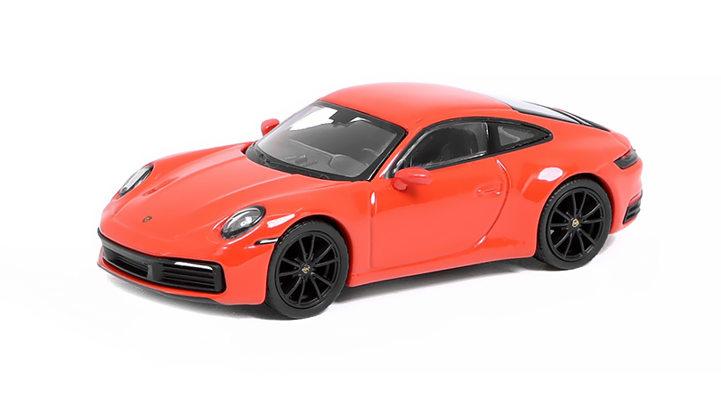 Porsche 911 (992) Carrera 4S LHD 1:64 - MiniGT