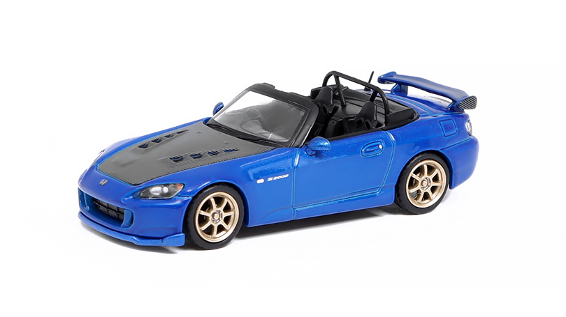 Honda S2000 AP2 Mugen RHD modrá 1:64 - MiniGT