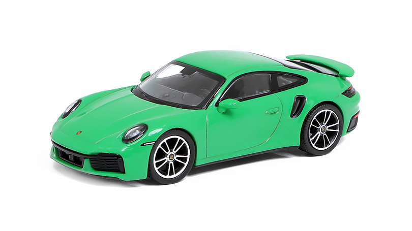 Porsche 911 Turbo S zelená 1:64 - MiniGT