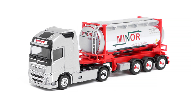 Volvo FH GL XL Výměnný kontejner Minor 1:87 - Herpa