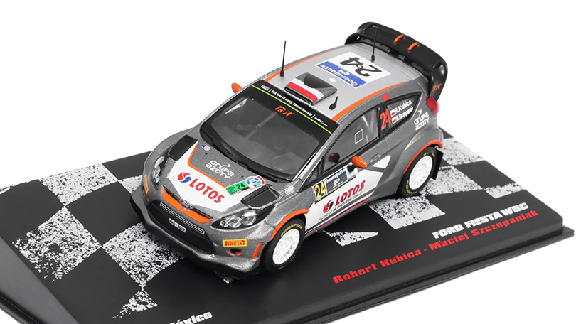 Ford Fiesta RS WRC Rally Mexico 2015 1:43 DeAgostini časopis s modelem #40