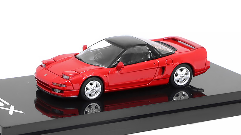 Honda NSX NA1 1990 červená 1:64 - Hobby Japan