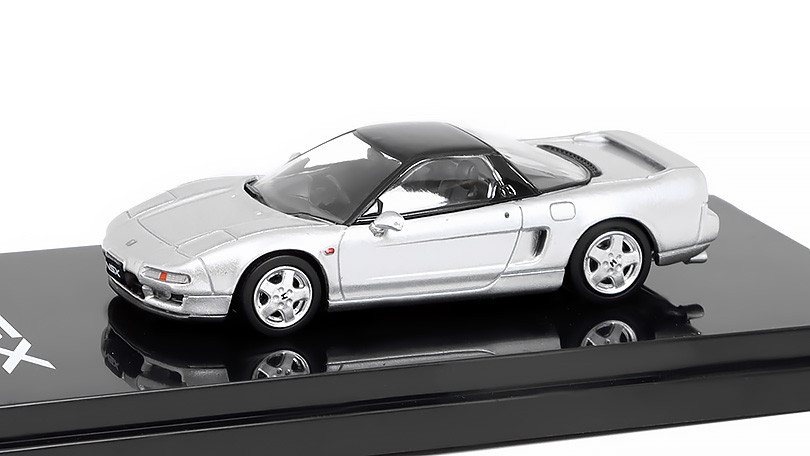 Honda NSX NA1 1990 stříbrná 1:64 - Hobby Japan