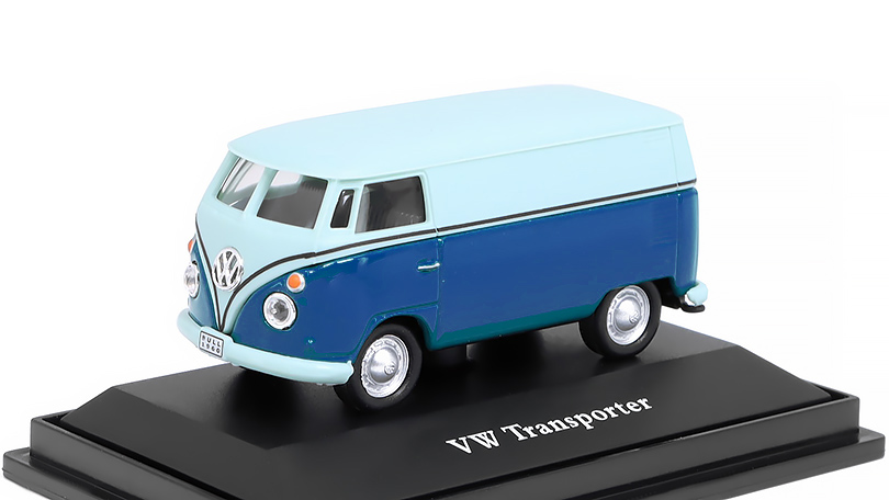 Volkswagen Transporter modrý 1:72 - Cararama