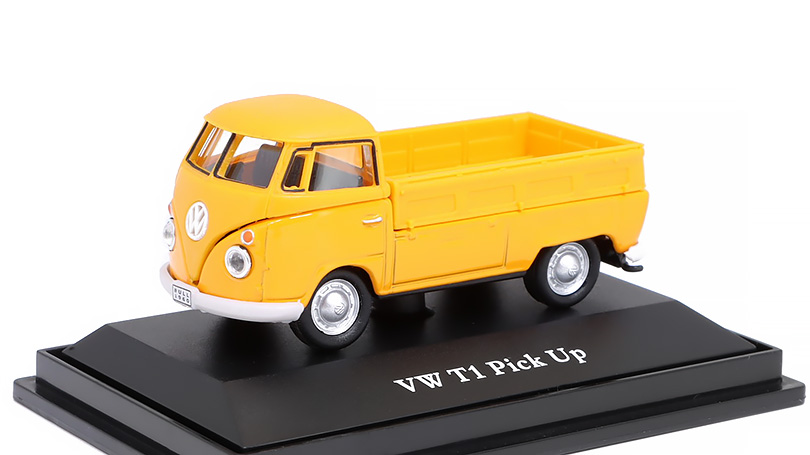 Volkswagen T1 Pick-Up žlutý 1:72 - Cararama