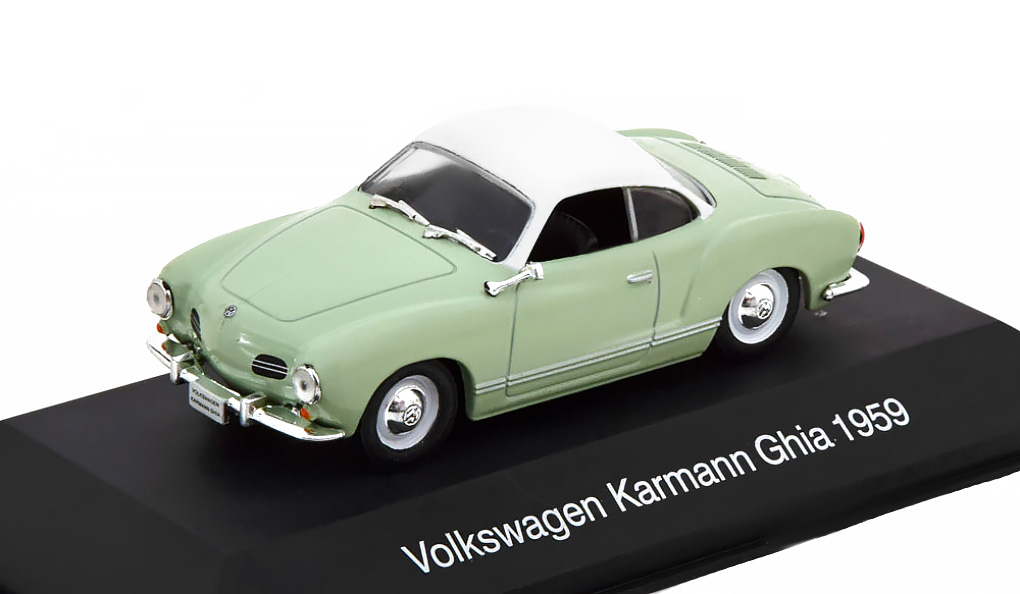 Volkswagen Karmann Ghia 1959 1:43 - Edicola časopis s modelem