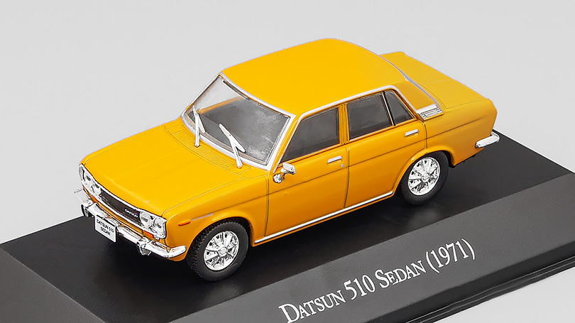 Datsun 510 Sedan 1971 1:43 - Altaya časopis s modelem