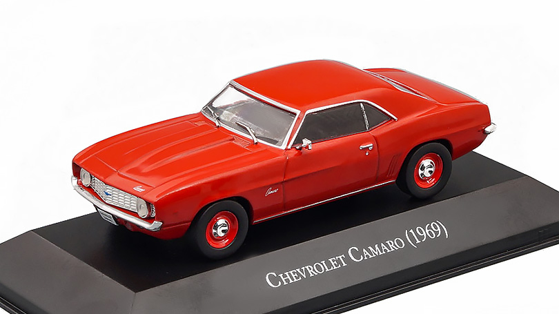 Chevrolet Camaro 1969 1:43 - Edicola časopis s modelem