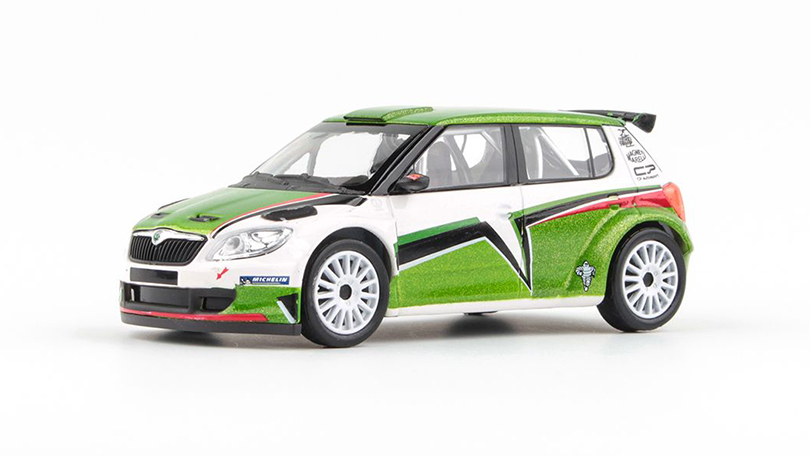 Škoda Fabia II FL S2000 Škoda Motorsport Design 2011 1:43 - Abrex