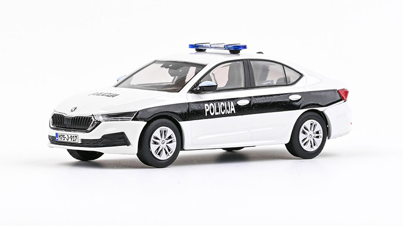 Škoda Octavia IV 2020 Policie Bosna a Hercegovina 1:43 - ABREX