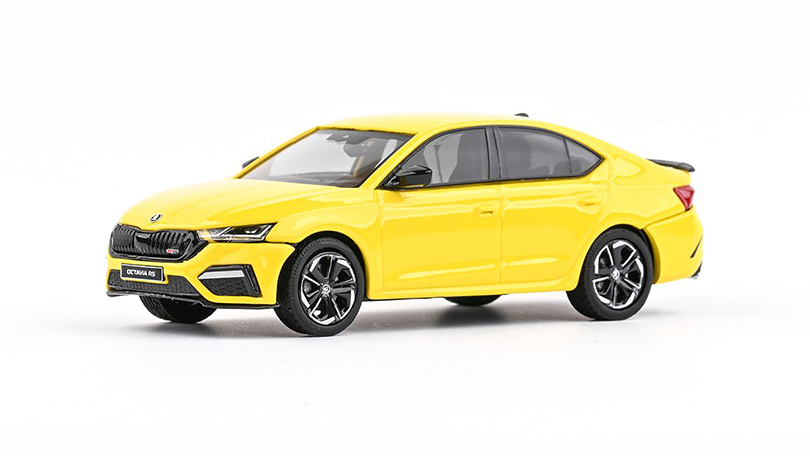 Škoda Octavia IV RS 2020 Žlutá Sprint 1:43 - ABREX