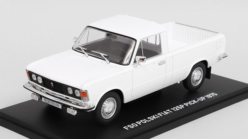 FSO Polski Fiat 125P Pick-up 1:24 - časopis Nezapomenutelné auta #52 s modelem