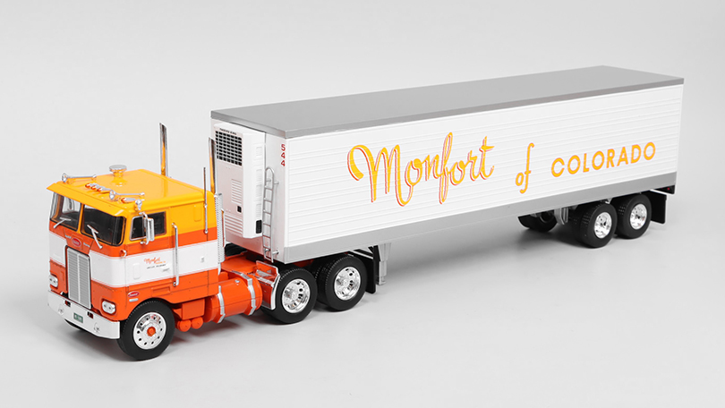 Peterbilt 352 s přívěsem Monfort of Colorado 1:43 - Altaya BAZAROVÉ ZBOŽÍ