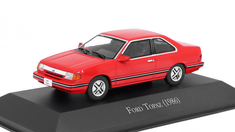 Ford Topaz 1986 1:43 - DeAgostini časopis s modelem