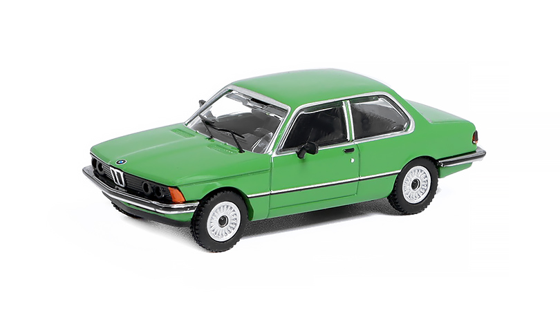 BMW 323i (E21) 1975 zelená 1:87 - Minichamps