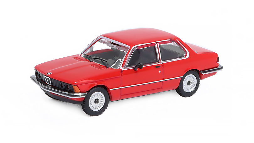 BMW 323i (E21) 1975 červená 1:87 - Minichamps