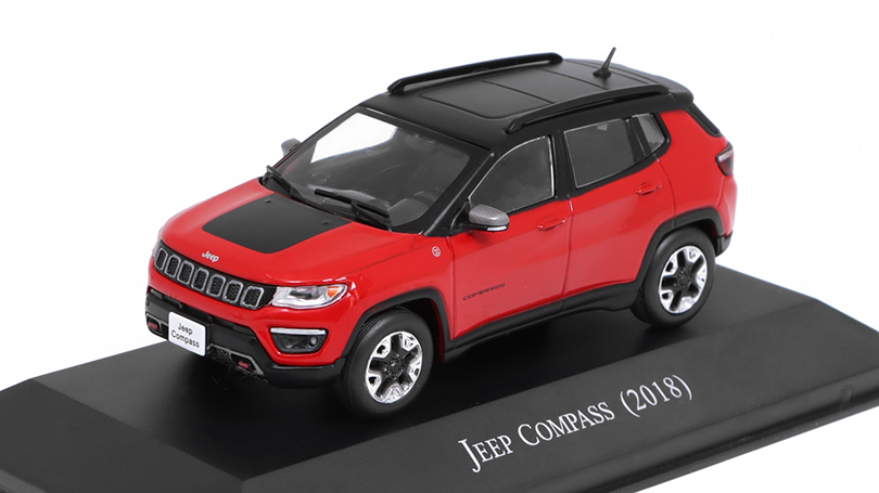 Jeep Compass 2018 1:43 - DeAgostini časopis s modelem