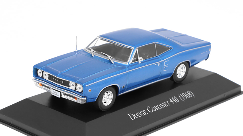 Dodge Coronet 440 1968 1:43 - DeAgostini časopis s modelem