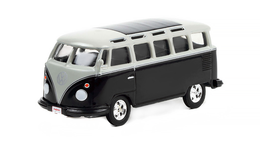 Volkswagen Type II T1 Custom Bus 1962 1:64 - GreenLight