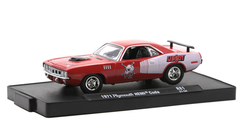 Plymouth HEMI Cuda 1971 Lunati 1:64 - M2 Machines