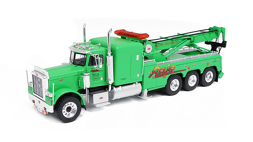 Peterbilt 359 Wrecker 1973 zelený 1:43 - IXO Models