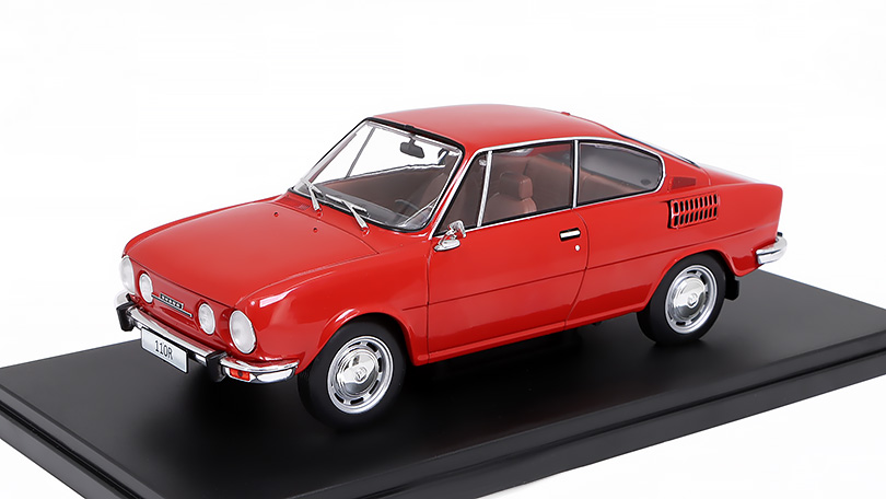 Škoda 110R Coupe červená 1:24 - WhiteBox 