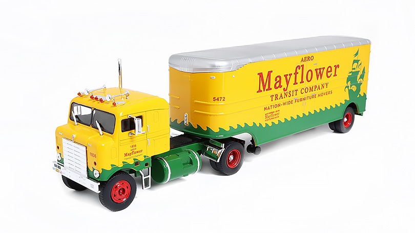 Kenworth Series 500 Bullnose 1955 Mayflower 1:43 - Iconic Replica