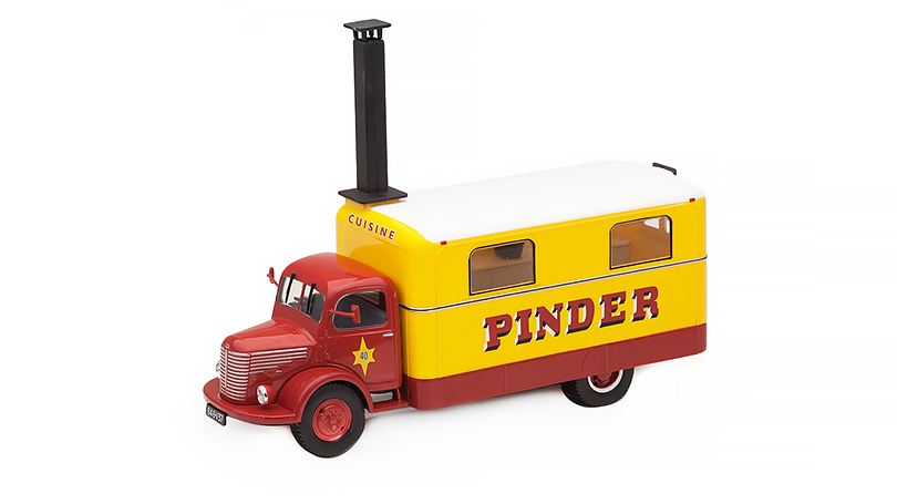 Unic Cuisine 1952 Pinder Circus Kitchen Truck 1:43 - Direkt