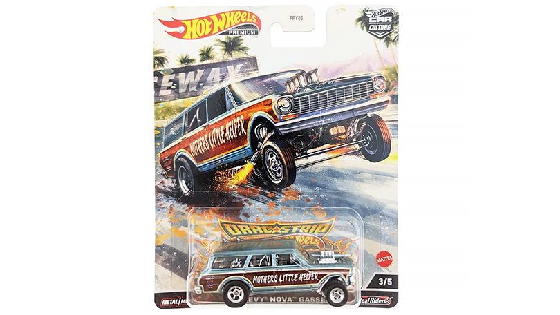 Chevrolet Nova Gasser 1964 1:64 - Hot Wheels