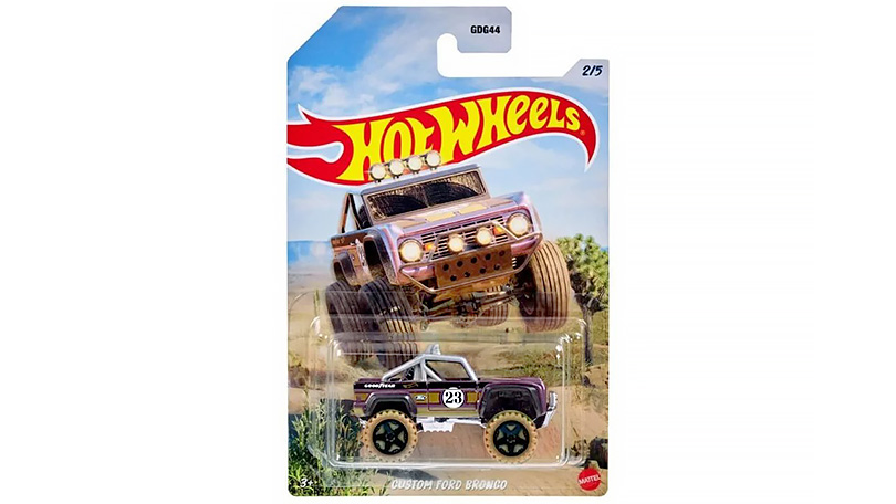 Ford Bronco Custom #23 1:64 - Hot Wheels