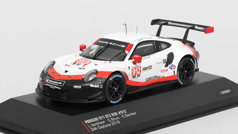 Porsche 911 GT3 RSR #912 24h Daytona 2018 1:43 - IXO Models