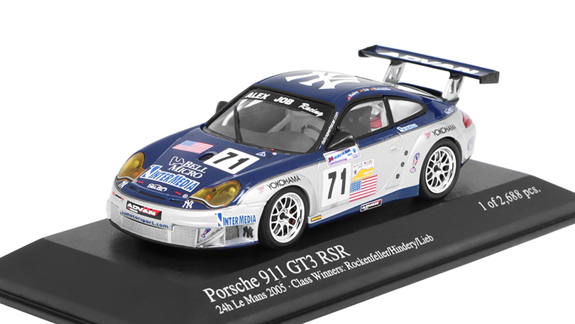 Porsche 911 GT3 RSR #71 24h Le Mans 2005 1:43 - MINICHAMPS