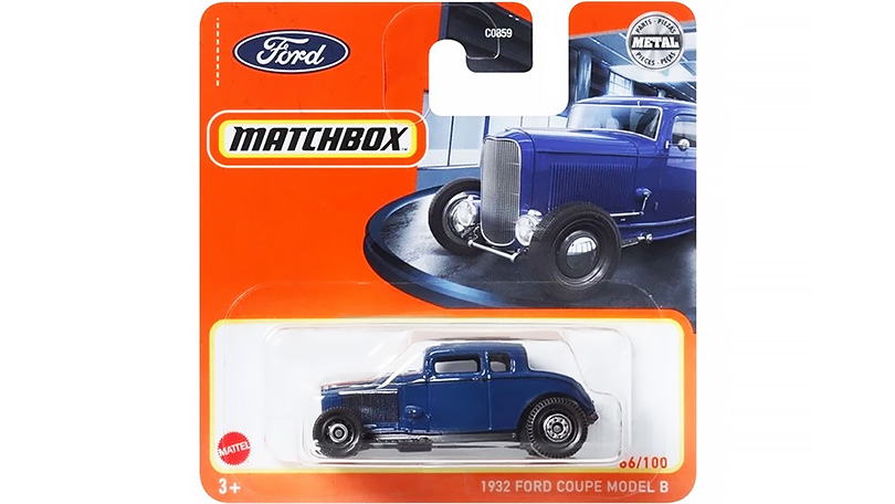 Ford Coupe Model B 1932 1:64 - MATCHBOX