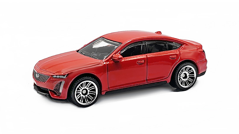 Cadillac CT5-V 2021 červený 1:64 - MATCHBOX