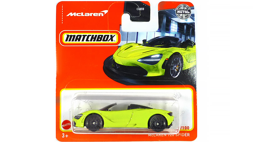 McLaren 720S Spider 2019 1:64 - MATCHBOX