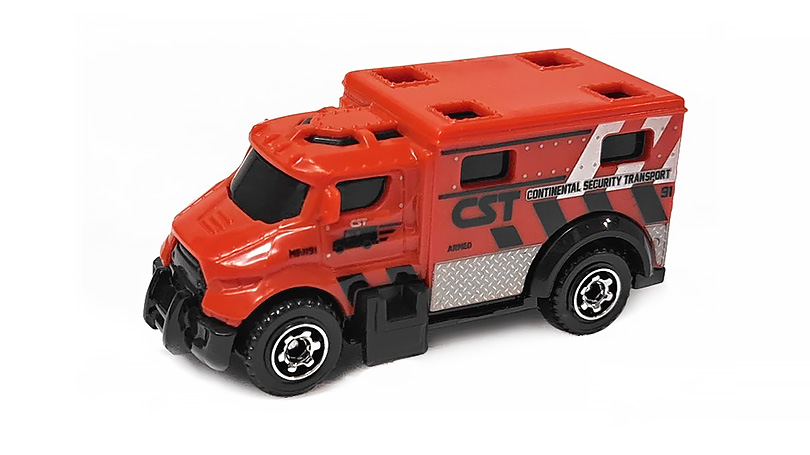 MBX Armored Truck CST obrněný náklaďák 1:64 - MATCHBOX