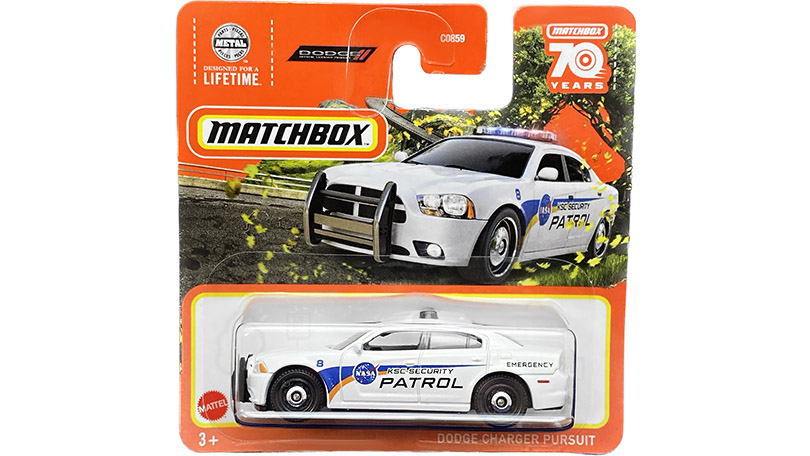 Dodge Charger Pursuit Policie 1:64 - MATCHBOX