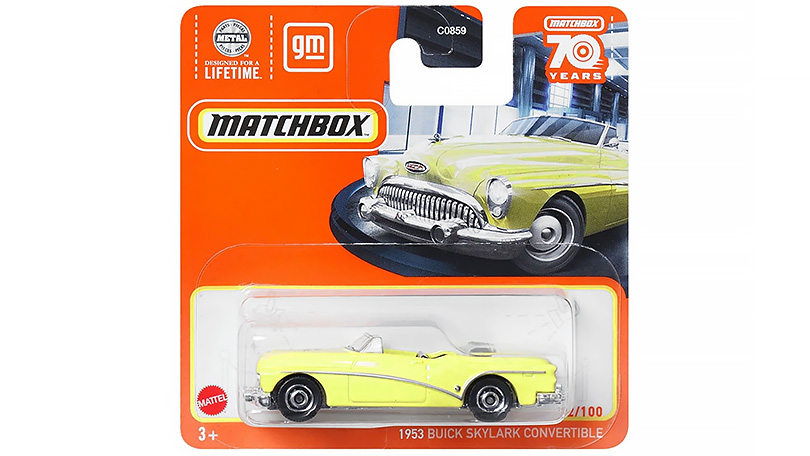 Buick Skylark Convertible 1953 1:64 - MATCHBOX