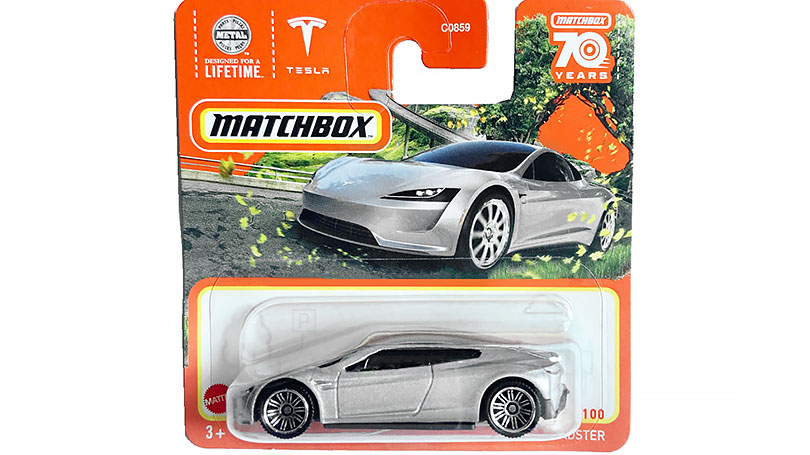 Tesla Roadster 1:64 - MATCHBOX