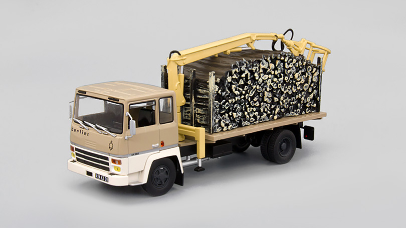 Berliet GR 280 Přeprava Dřeva 1:43 - Hachette časopis s modelem 