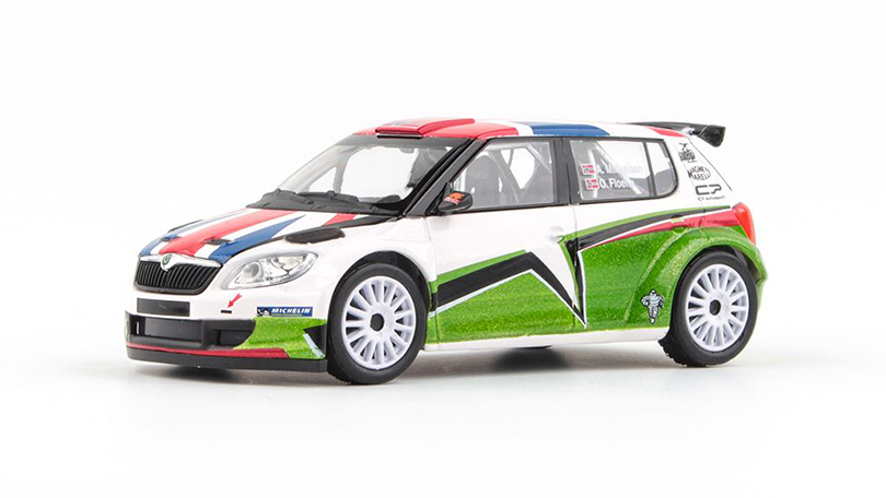 Škoda Fabia II FL S2000 (2010) Škoda UK Mikkelsen Design 2011 1:43 - Abrex