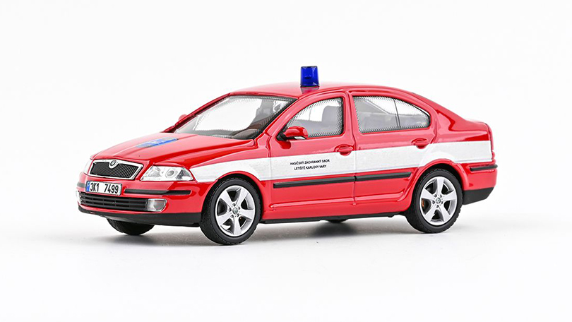 Škoda Octavia II 2004 HZS Letiště Karlovy Vary 1:43 - Abrex