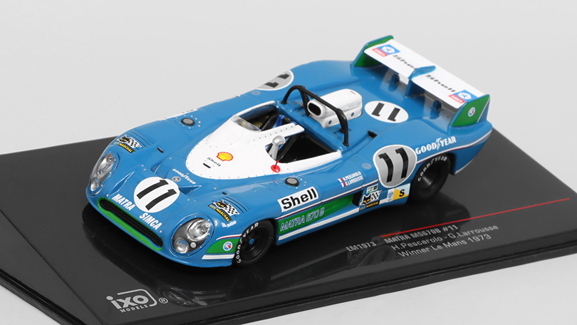 Matra MS670B #11 Winner Le Mans 1973 Pescarolo / Larrousse - 1:43 IXO Models