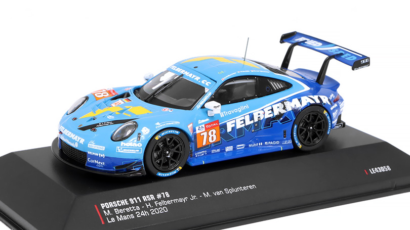 Porsche 911 RSR #78 Le Mans 24h 2020 1:43 - IXO Models