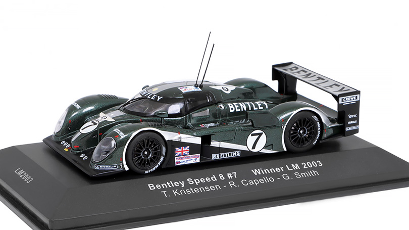 Bentley Speed 8 #7 Winner Le Mans 2003 1:43 - IXO Models