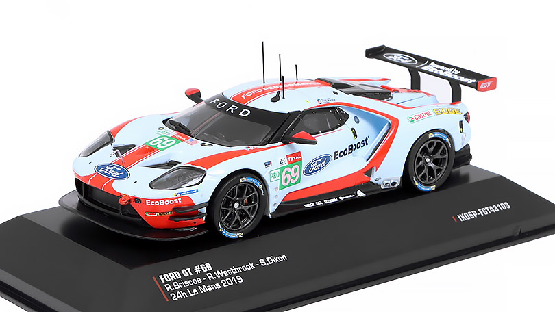 Ford GT #69 24h Le Mans 2019 - 1:43 IXO Models