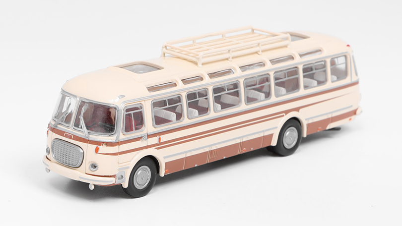 Škoda 706 RTO Lux Jelcz 043  běžová / hnědá 1:87 - Brekina