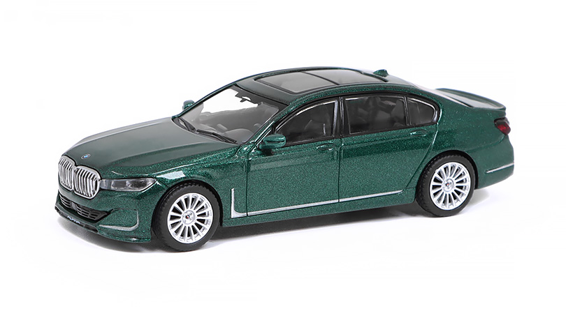 BMW Alpina B7 xDrive 2020 zelená 1:64 - MiniGT