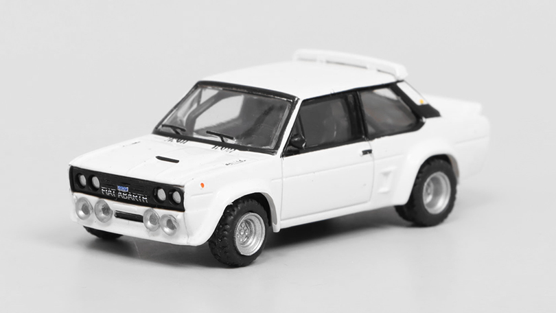 Fiat 131 Abarth bílá 1:87 - Brekina