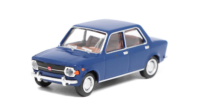 Fiat 128 tmavě modrý 1:87 - Brekina